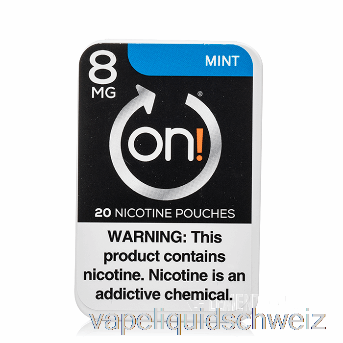 An! Nikotinbeutel - Minze 8 Mg Vape Schweiz
